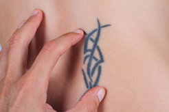 The team systematically collected information about their participants' tattoos - how big they were, where they were located, and what colors were used.