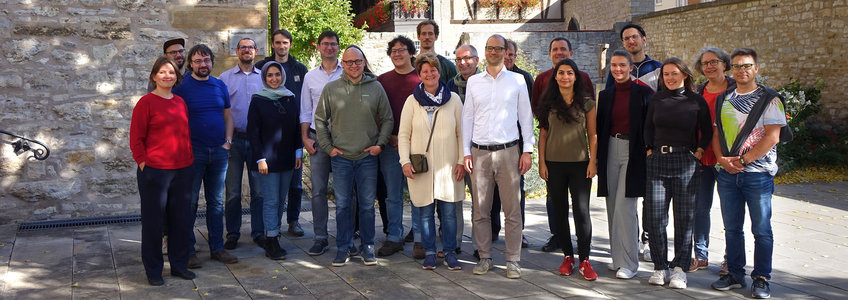 Group photo Department of Neurophysics Gruppenfoto der Abteilung Neurophysik