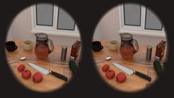 Blick in virtuelle Welten: Nach einem Schlaganfall leiden die Betroffenen häufig unter geistigen Einschränkungen. Diese wollen die Forscher mithilfe komplexer Aufgaben in computeranimierten Realitäten genau erfassen und so gezielter behandeln. © VReha