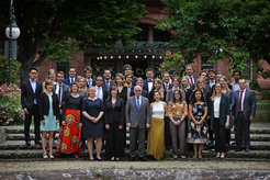 The Otto Hahn Medal prize winners, together with the President of the Max Planck Society, Martin Stratmann. © Amac Garbe for Max Planck Society